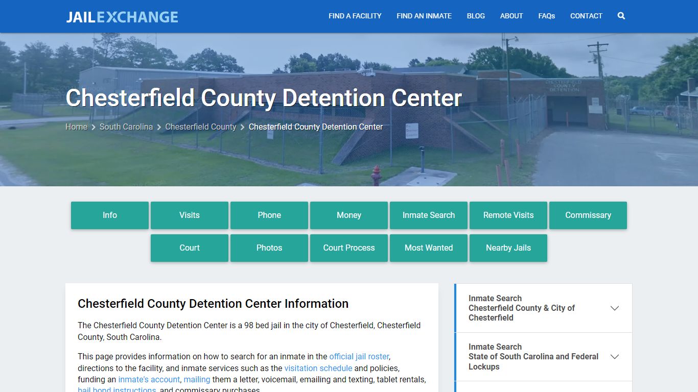 Chesterfield County Detention Center - Jail Exchange